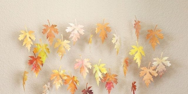 Egyszerű őszi dekoráció