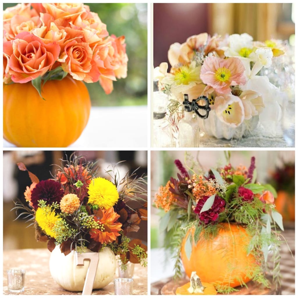 pumpkin-flower-vase